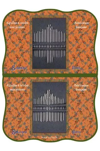 Needle Book - Seamstress in Red