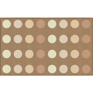 Neutral Color Criss Cross Seating Rug