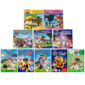 Nickelodeon Paw Patrol 10 Books Collection Set(Pups Meet The Mighty Twins)