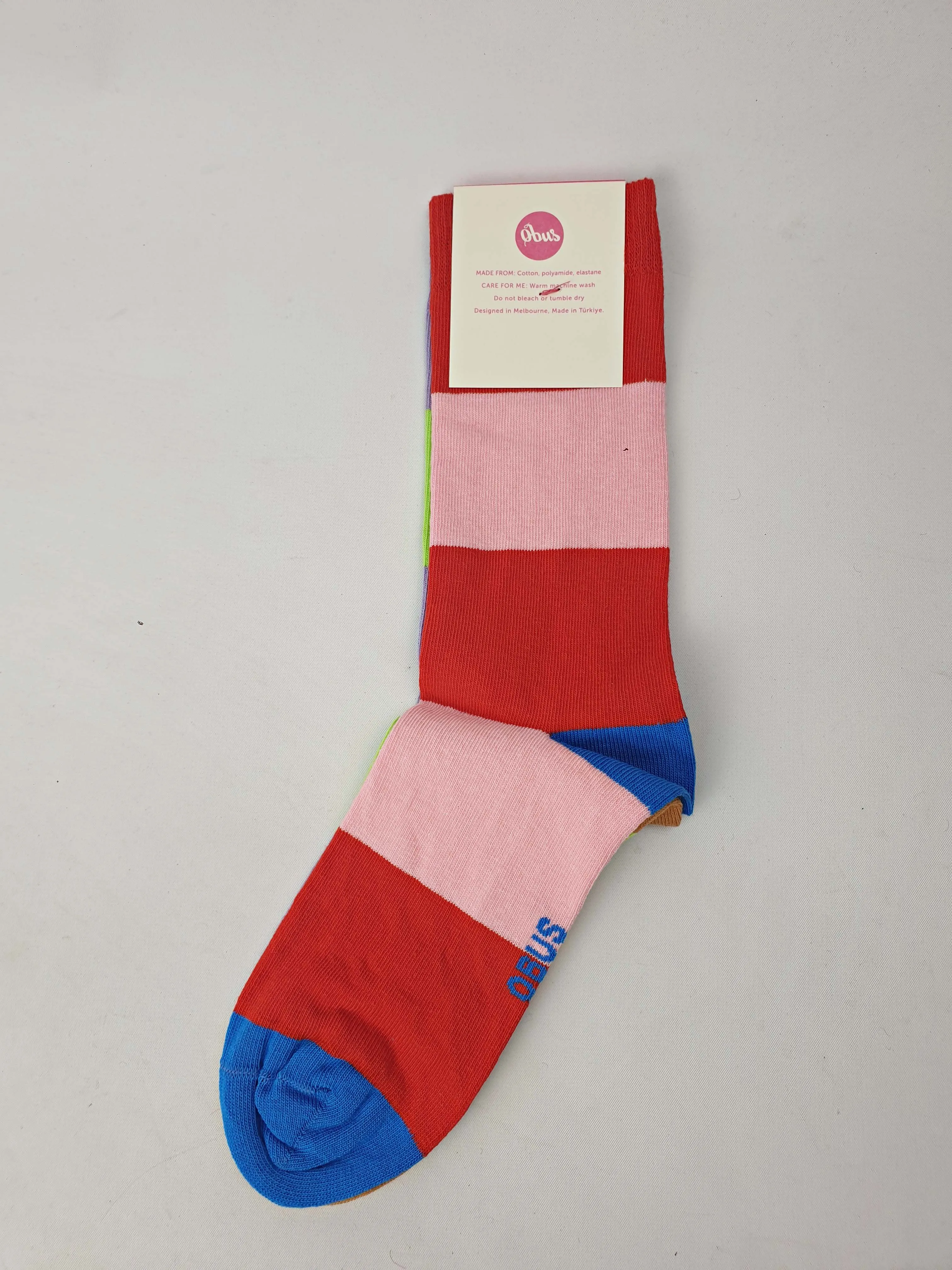 Obus colourful striped socks