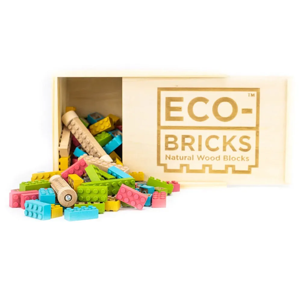 Once-Kids Eco-bricks Colour (109 Pieces) - FINAL SALE