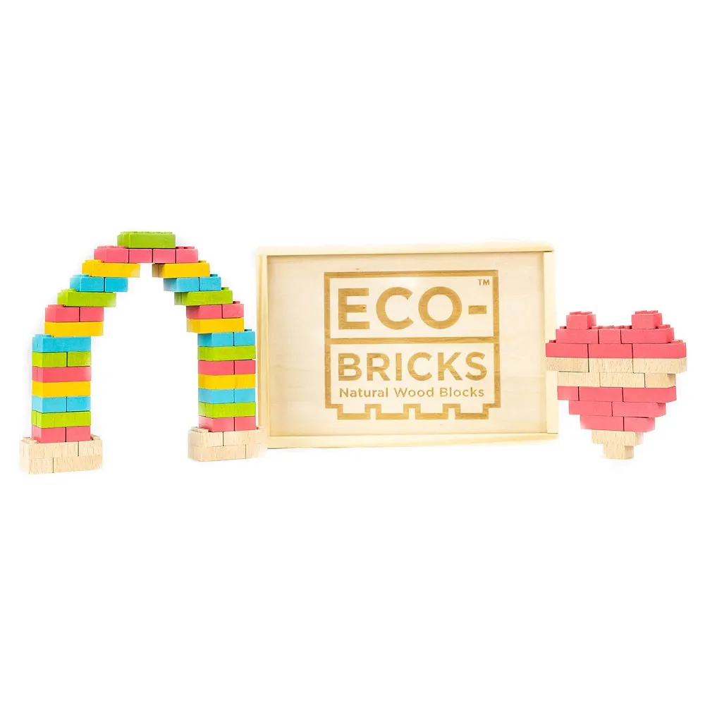 Once-Kids Eco-bricks Colour (109 Pieces) - FINAL SALE