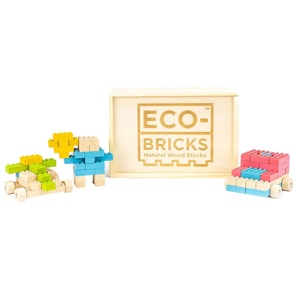 Once-Kids Eco-bricks Colour (109 Pieces) - FINAL SALE