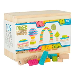Once-Kids Eco-bricks Colour (109 Pieces) - FINAL SALE
