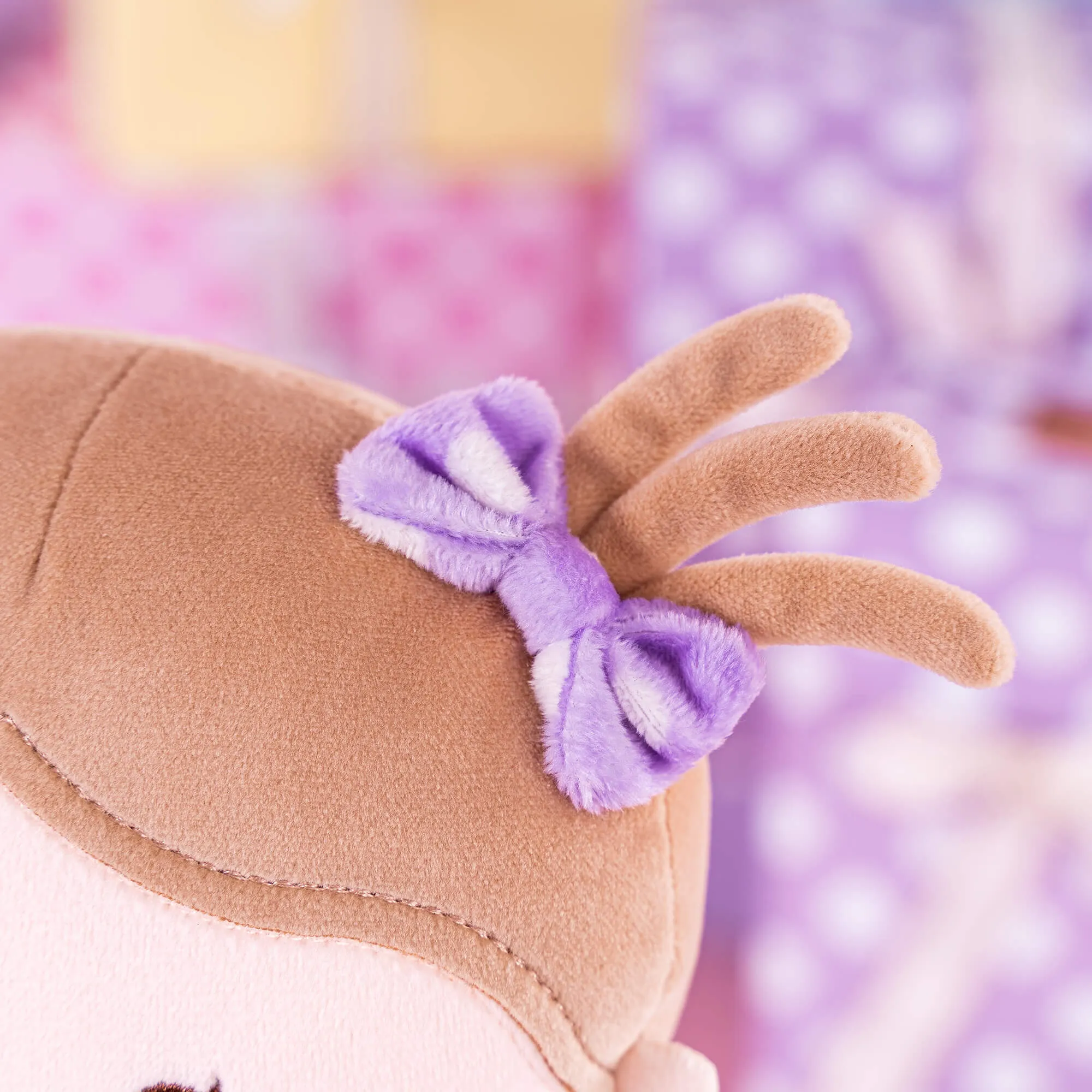 Onetoo 13-inch Baby Doll Girl Gifts Polka Dot Series Dolls Purple