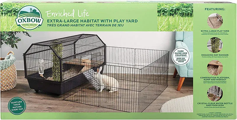 Oxbow Enriched Life Habitat for Rabbits & Guinea Pigs