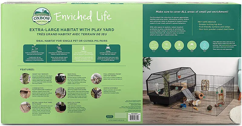 Oxbow Enriched Life Habitat for Rabbits & Guinea Pigs