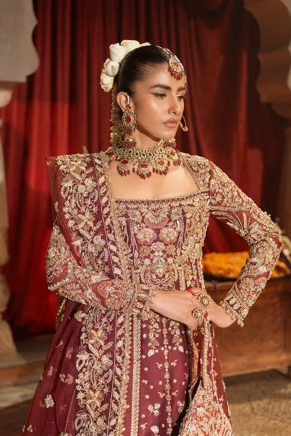 Pakistani Bridal Dress in Kameez and Gharara Style