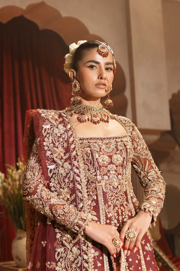 Pakistani Bridal Dress in Kameez and Gharara Style