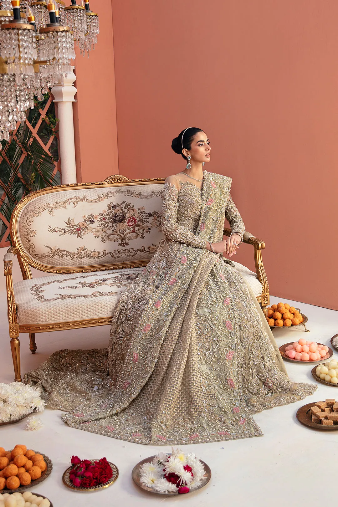Pakistani Bridal Gown and Lehenga Dress for Wedding
