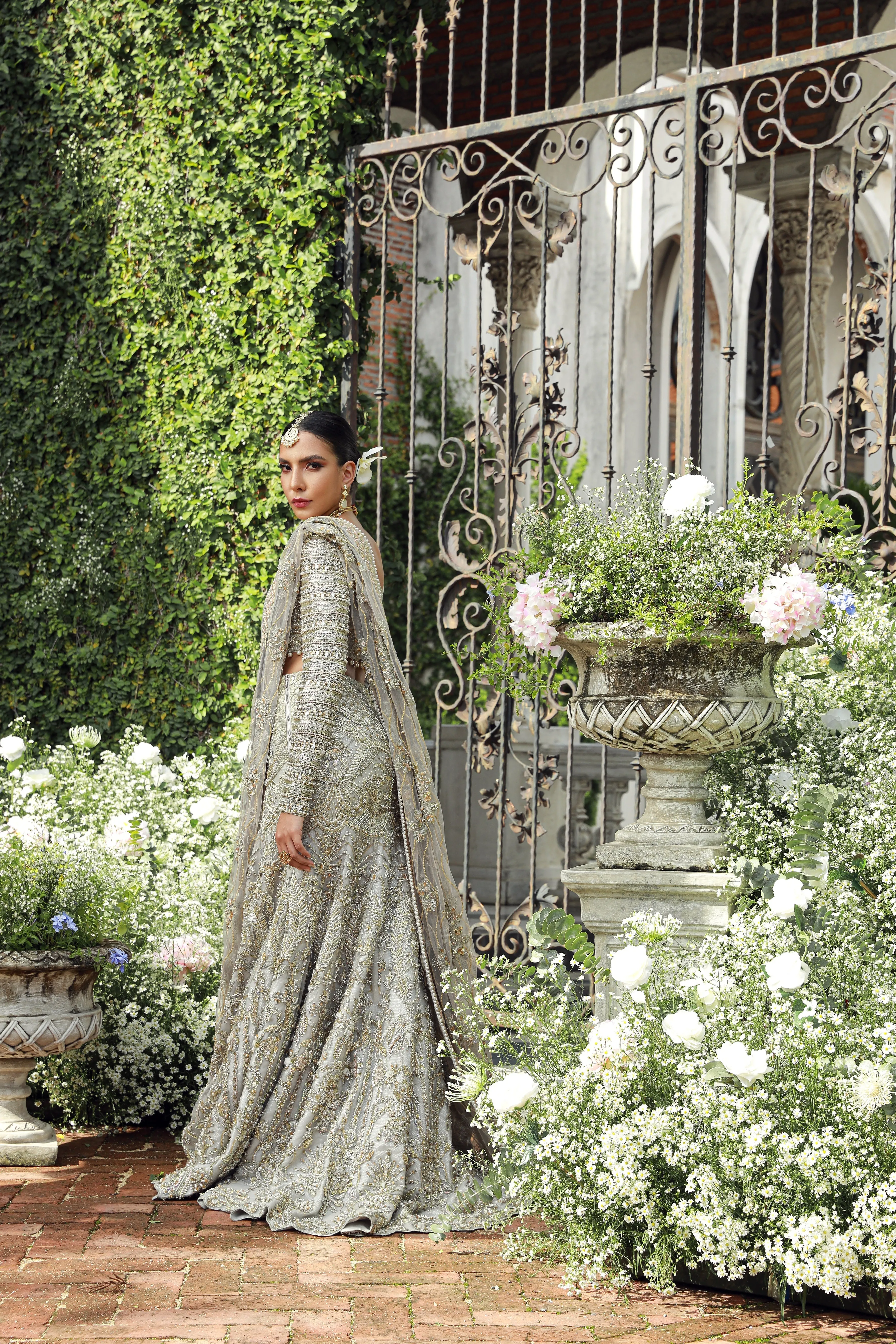 Pakistani Wedding Dress in Bridal Lehenga Choli Style