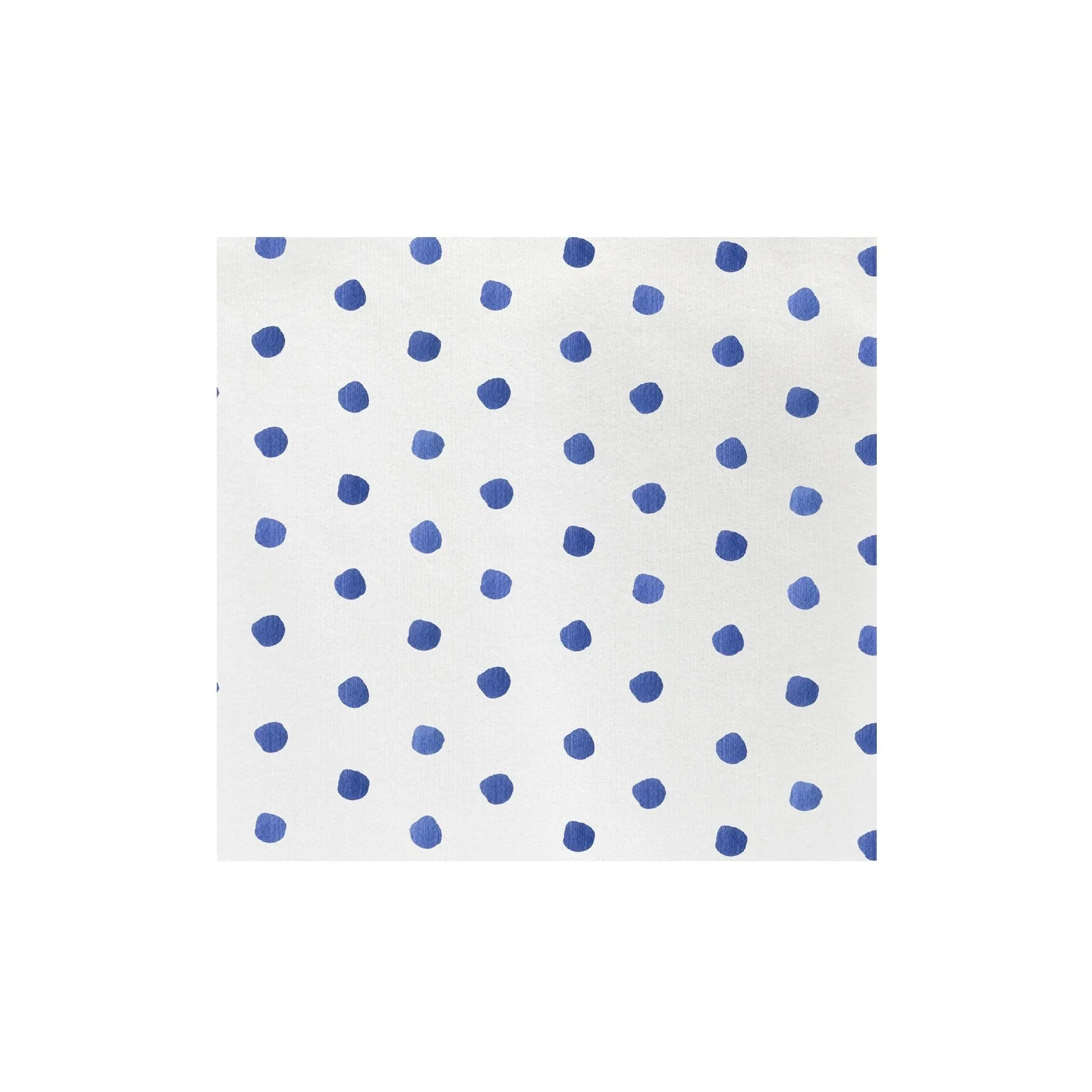 Papersoft Napkins Dot Blue Dinner Napkins (Pack of 20)