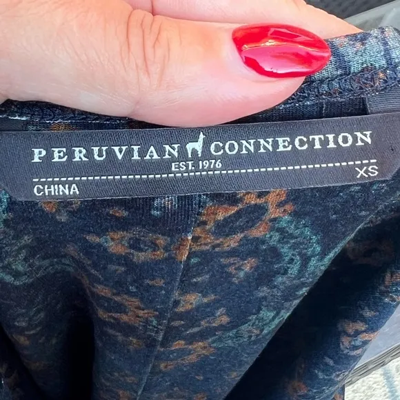 Peruvian Connection Ines Sheath Size XS