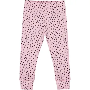 Pink Polka Dot Leggings - Retired