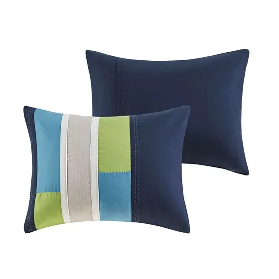 Pipeline Comforter Set (Navy)