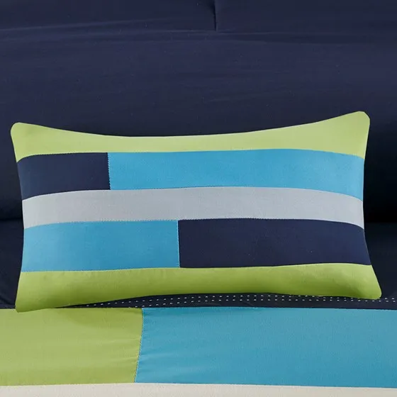 Pipeline Comforter Set (Navy)