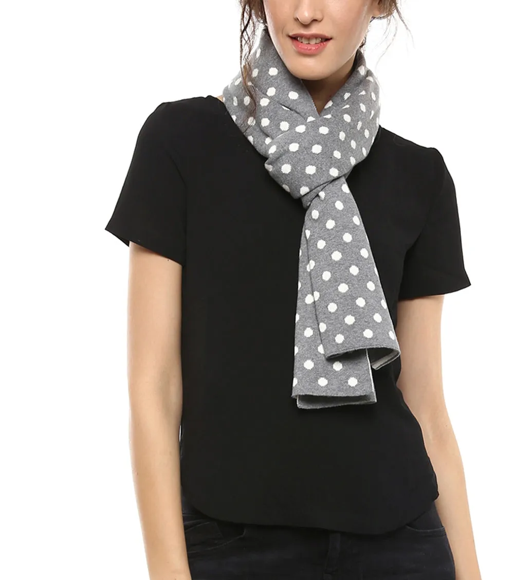 Polka Dot Scarf