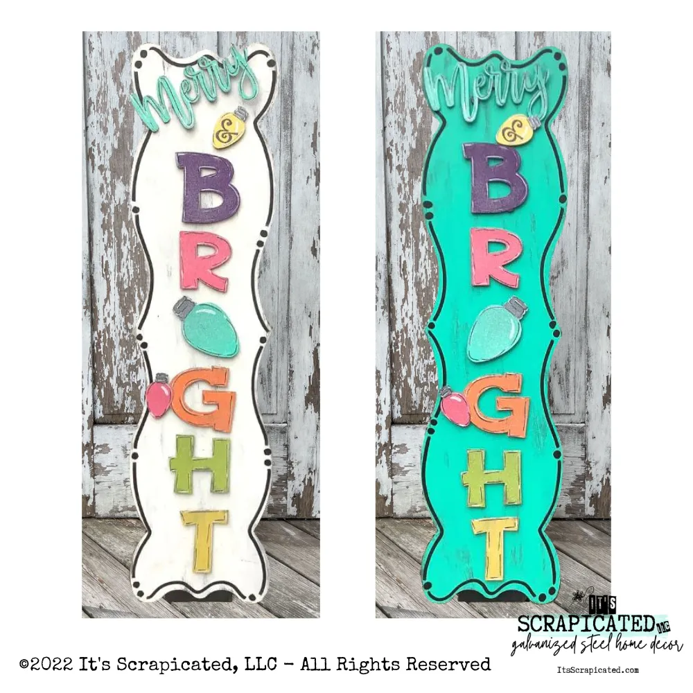 Porch Candy® - MERRY & BRIGHT JEWEL TONE- Design Set