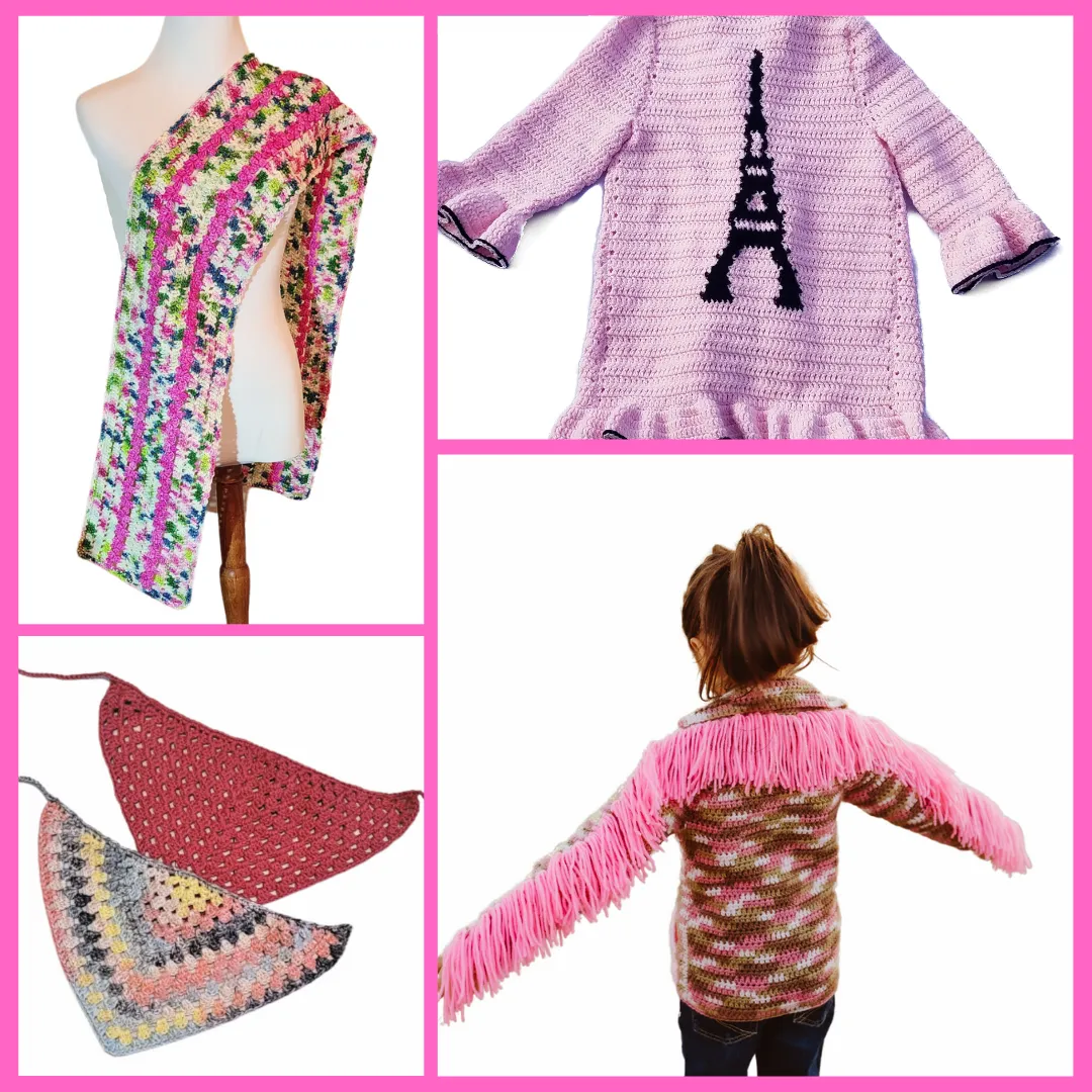 Pretty Pink Patterns to Crochet Ebook