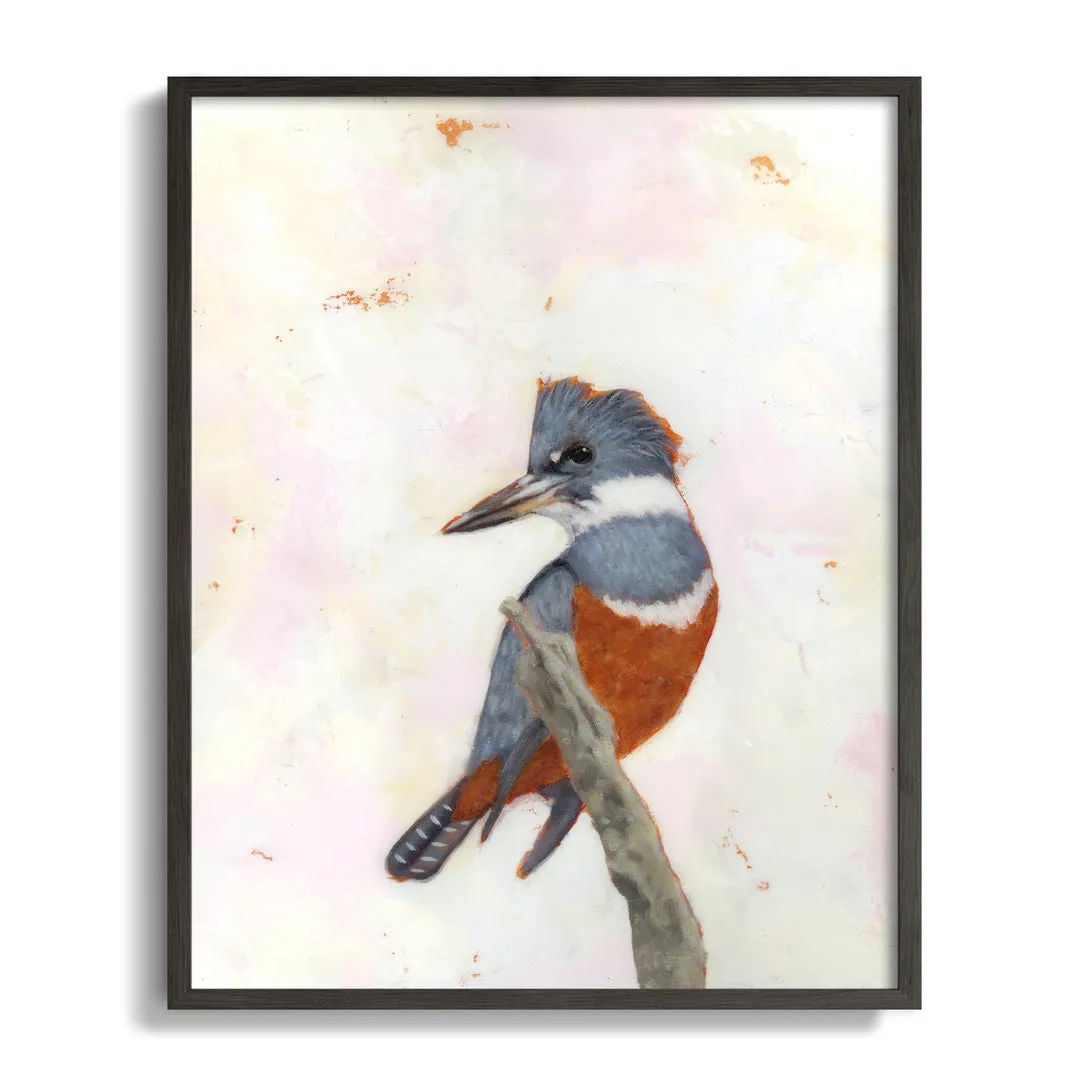 "Kingfisher" Bird Art Print