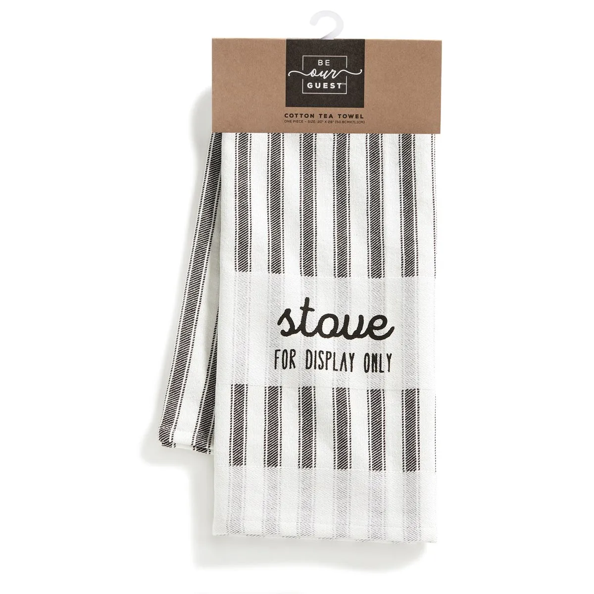 "Stove for Display Only" Tea Towel