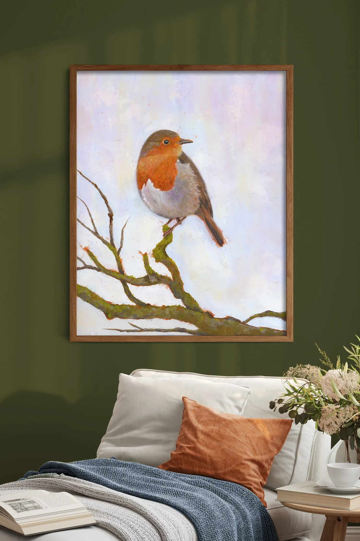 "Voyager" Robin Art Print