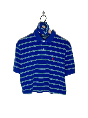 Ralph Lauren Striped Crop Polo Set (M/L)