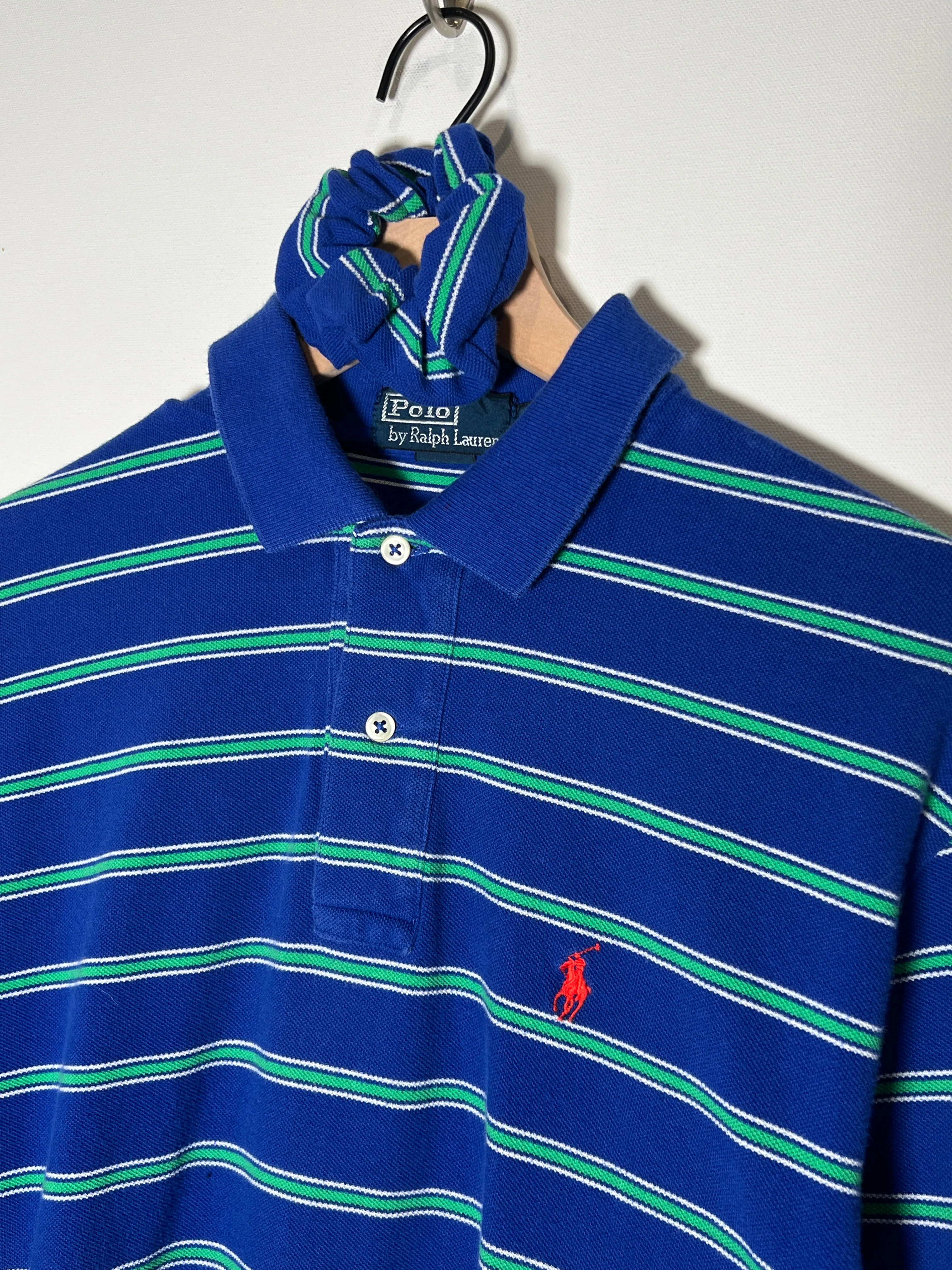 Ralph Lauren Striped Crop Polo Set (M/L)