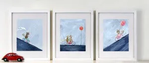 Reckless & Free  - Nursery Quote Art