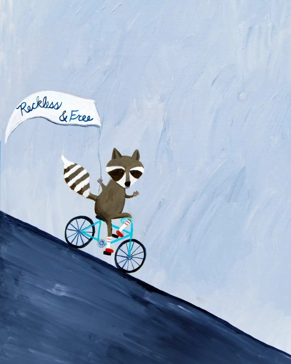 Reckless & Free  - Nursery Quote Art
