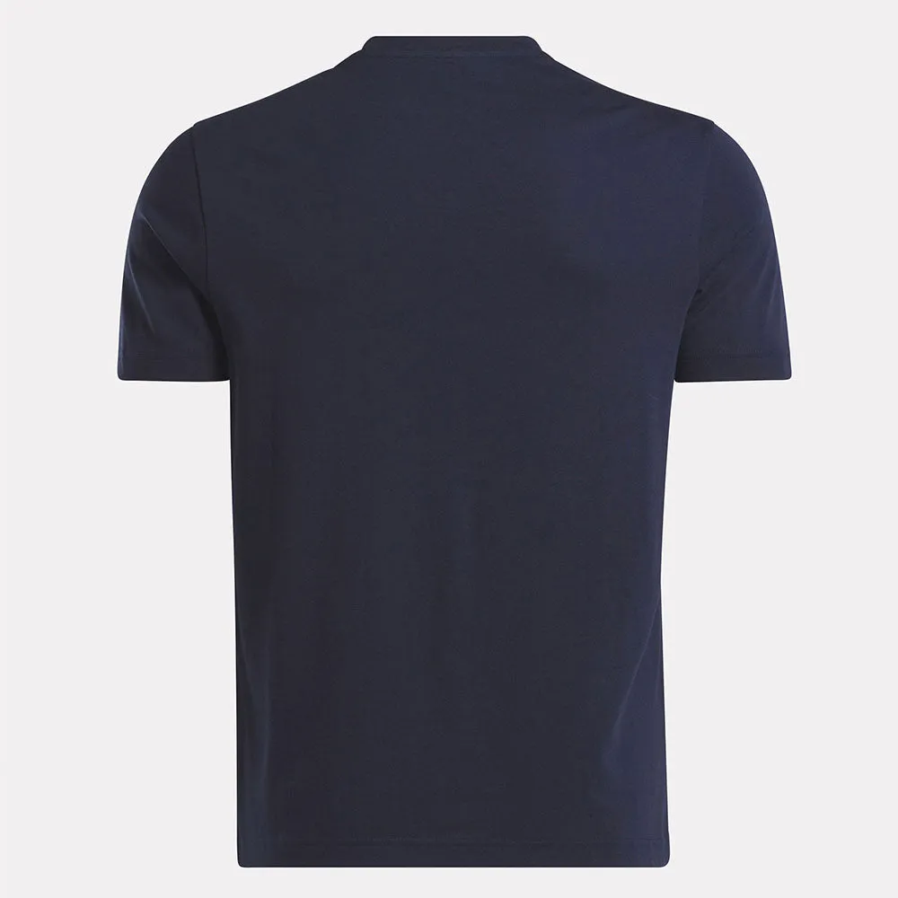 Reebok Mens ID Stacked Logo Tee