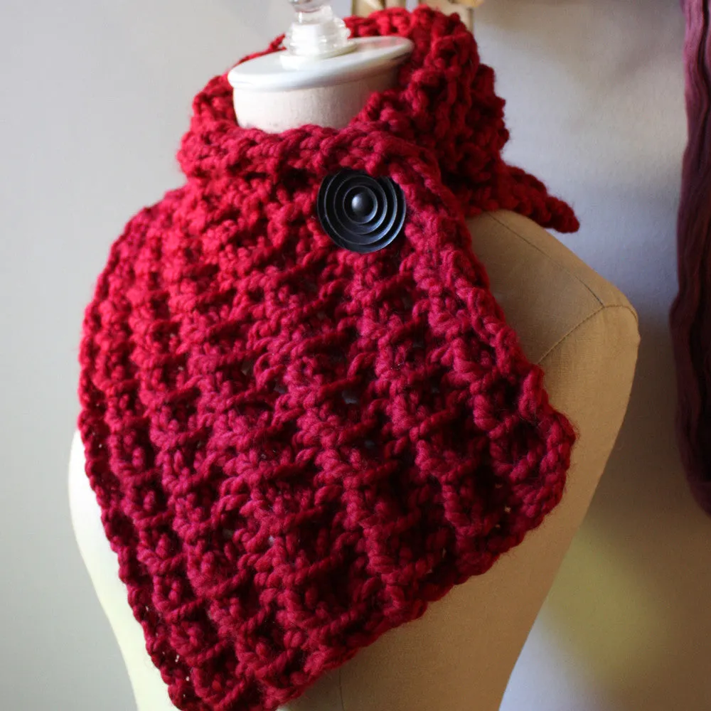 Ridgely Cowl Neckwarmer Knitting Pattern