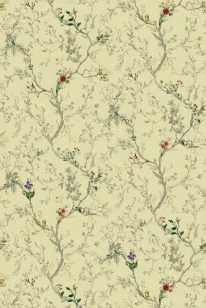 ruskin floral wallpaper
