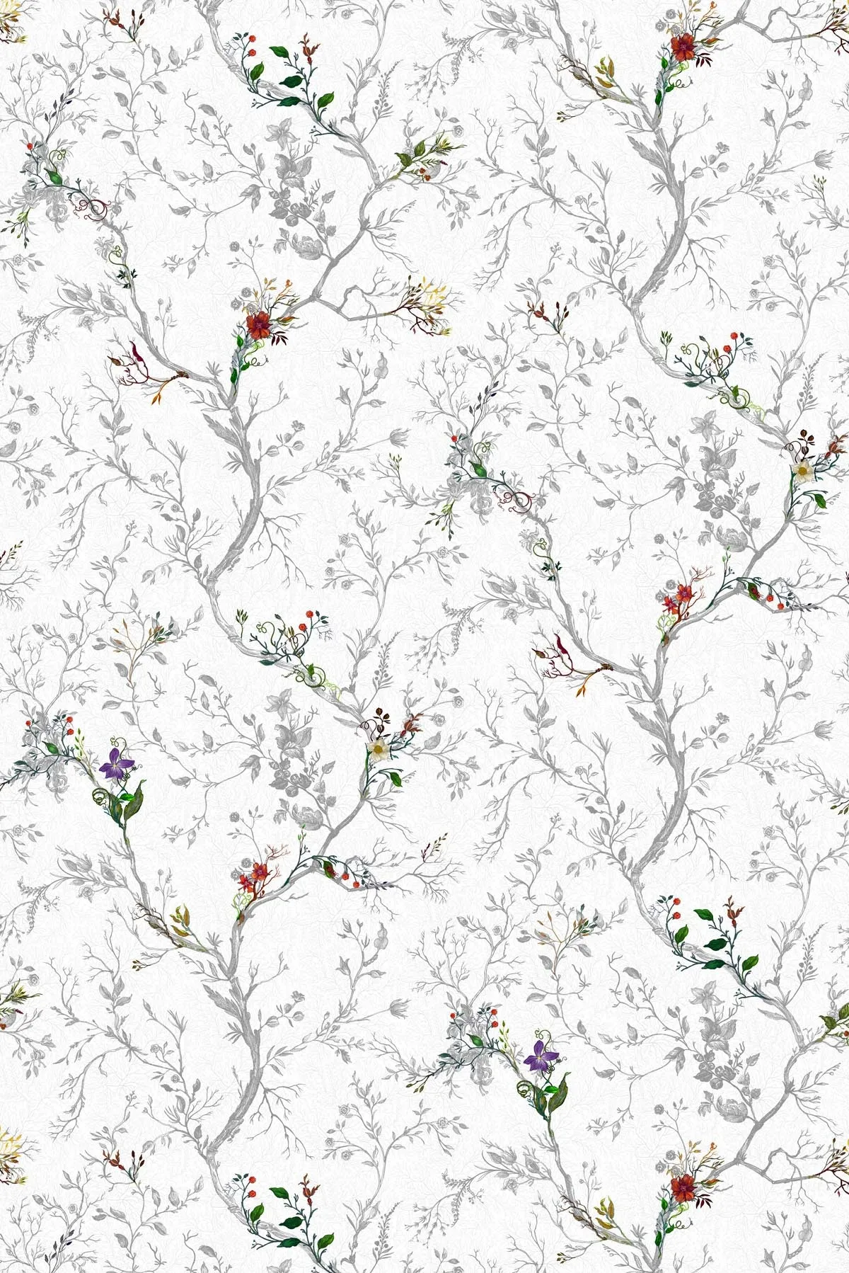 ruskin floral wallpaper