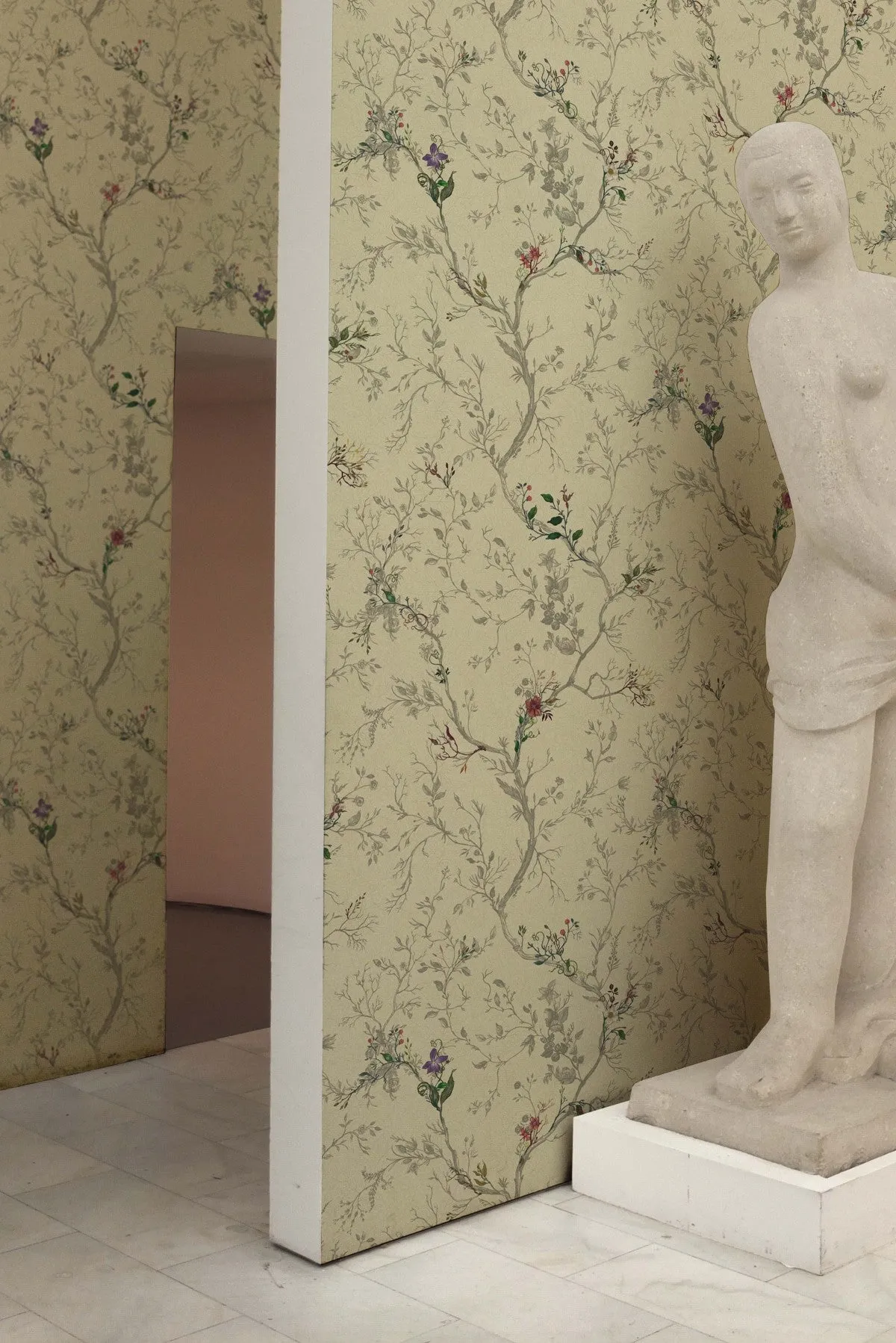 ruskin floral wallpaper