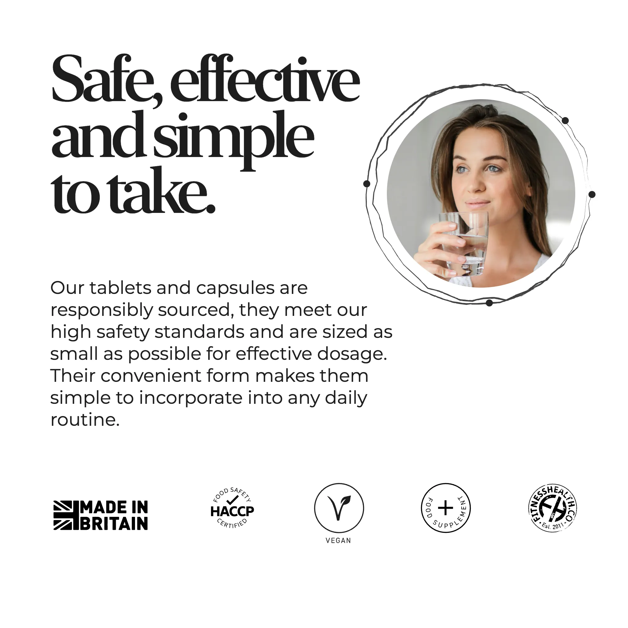 Sage Leaf Tablets 500mg - Menopause Symptom Relief Perimenopause - Vegan - 1 Year Supply - 25% DISCOUNT