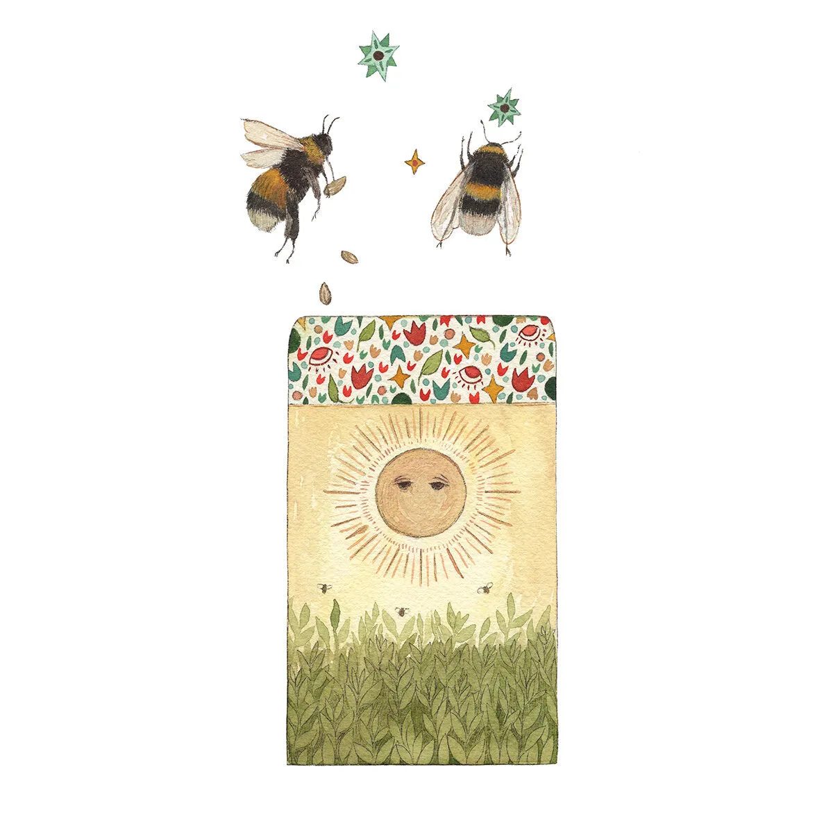 Seed Folk 8x10 Print