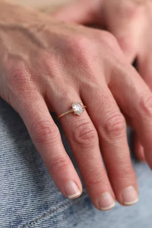 Sensational Rose Cut Diamond Ring