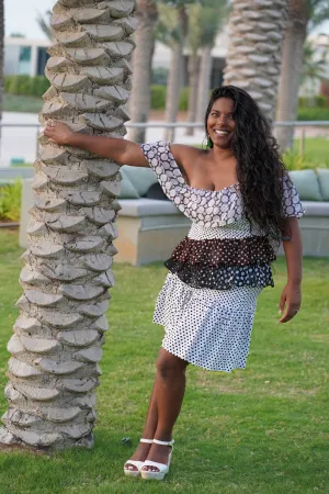 Señorita polka dot