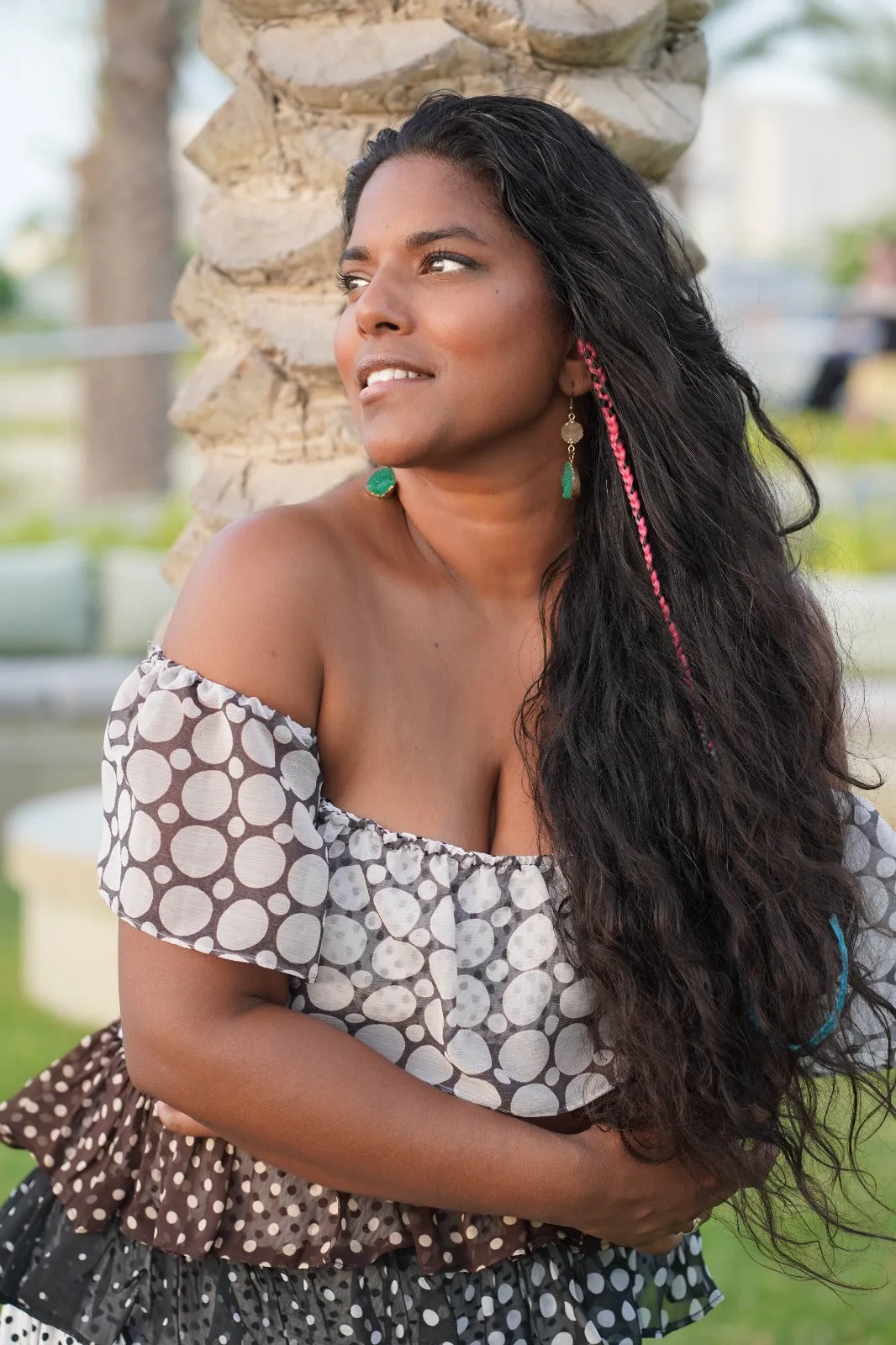 Señorita polka dot