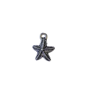Silver Small Starfish Charm
