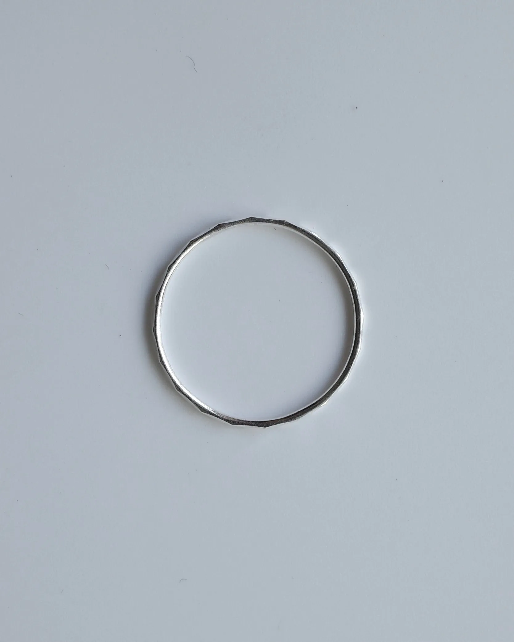 simple cut ring (silver925)