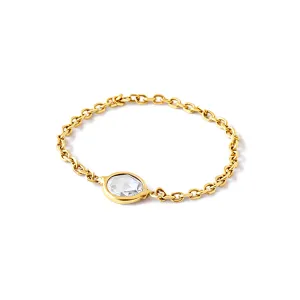 simple diamond chain ring