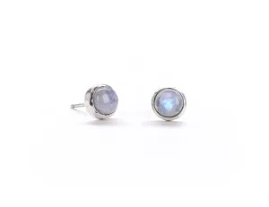 Simple Stone Studs, pair
