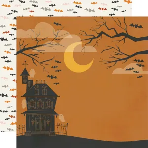 Simple Stories - FaBOOlous - 12x12 Single Sheet - Batty for Candy