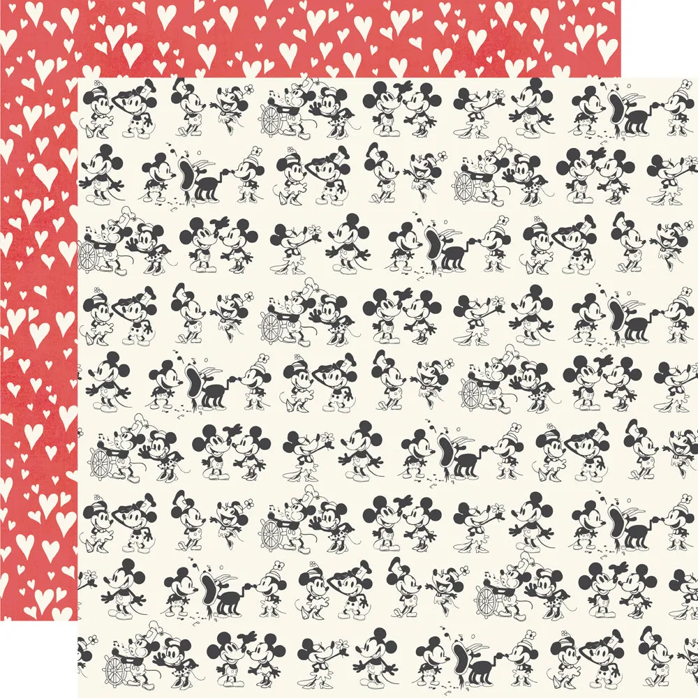 Simple Stories - Say Cheese Classic Mouse - 12x12 Single Sheet - What a Character