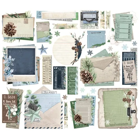 Simple Stories - Simple Vintage Fresh Snow - Ephemera