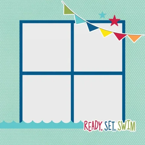 Simple Stories - Swim - Simple Pages Page Pieces