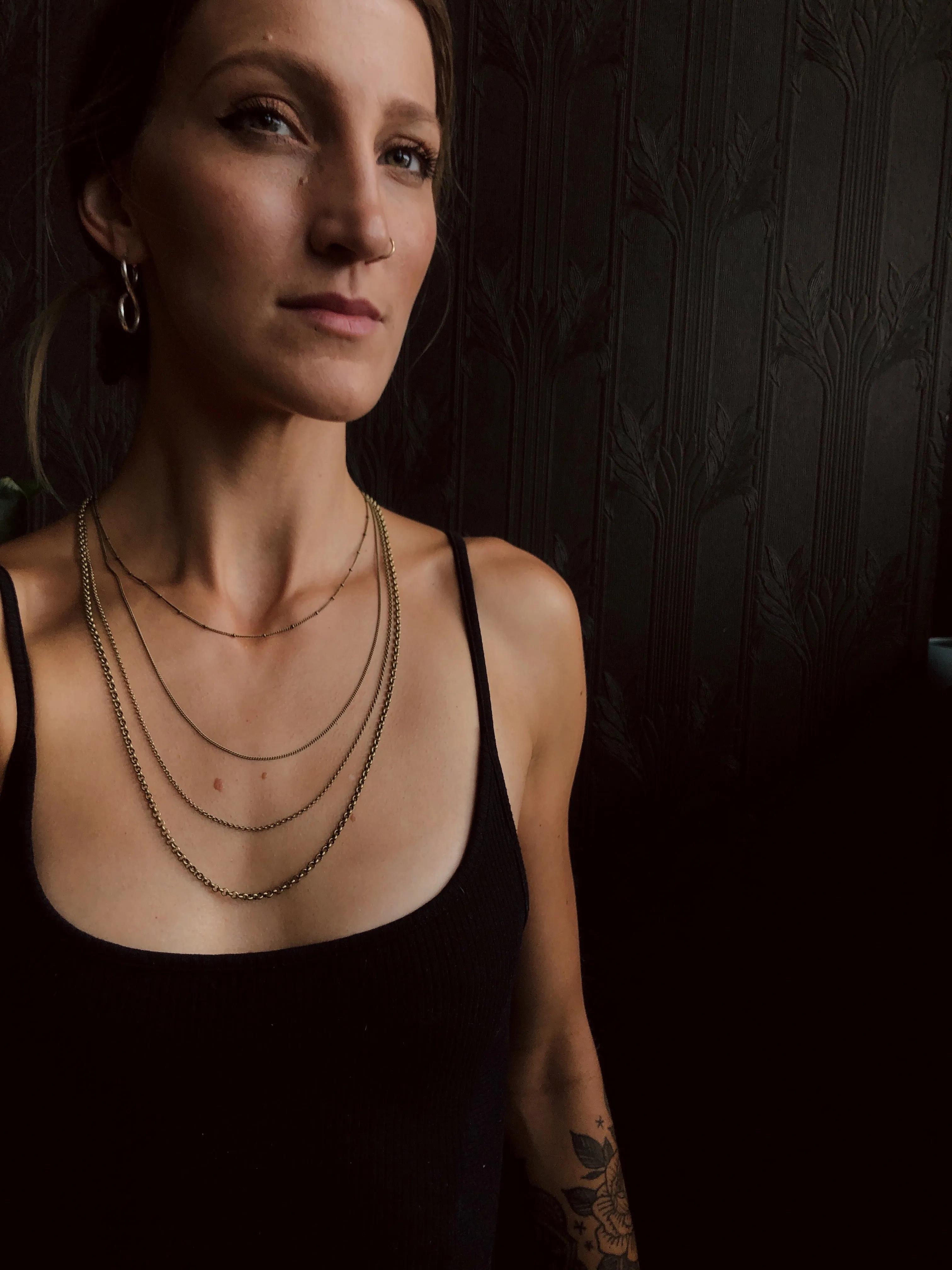 Single Brass Chain