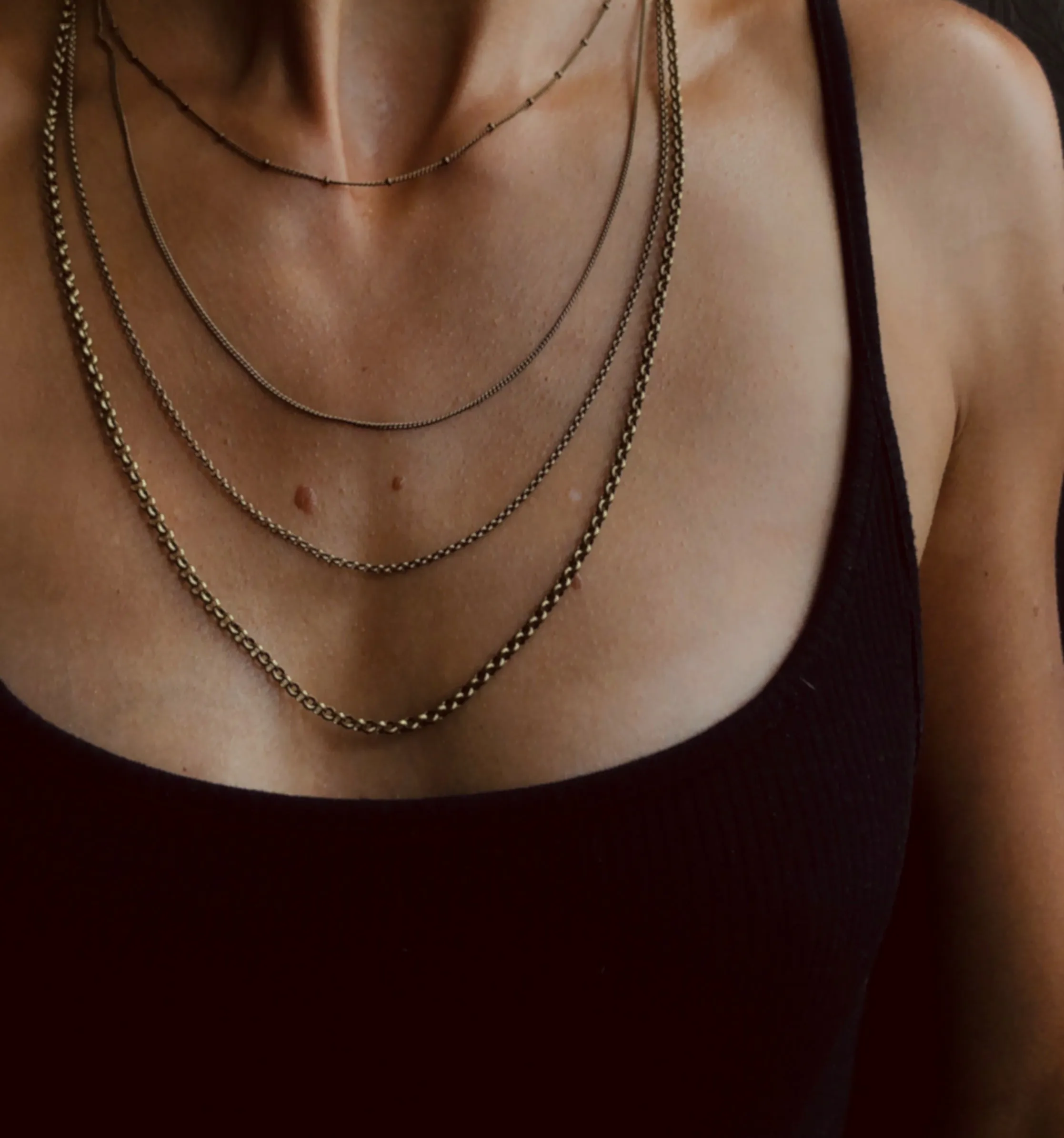 Single Brass Chain